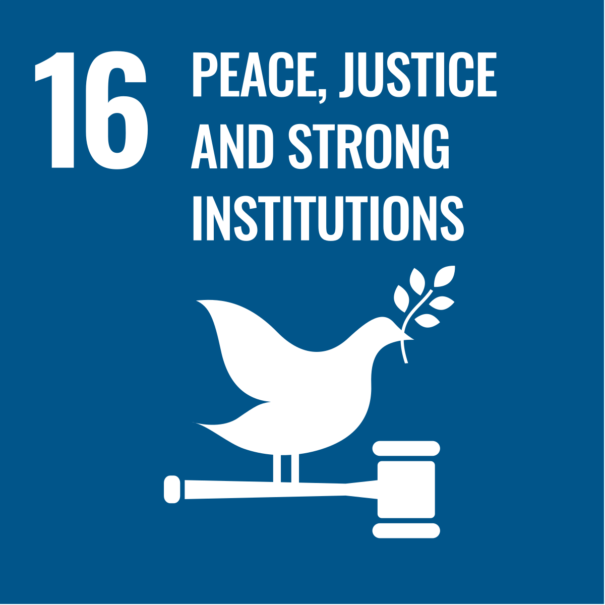 SDG 16 - Peace and Justice